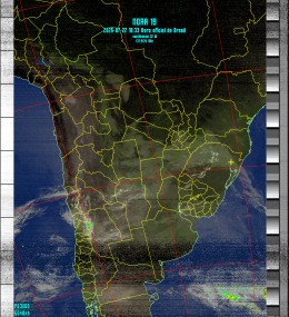 NOAA 19 MCIR-precip