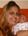 Priscila and her niece Yasmin