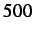 $500$