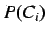$P(C_i)$