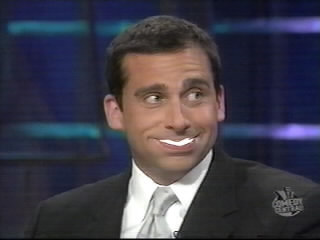 Steve eating Crisco