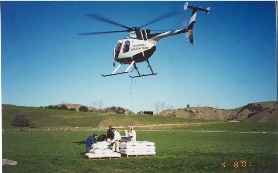 Helicopters in Agriculture here in New Zealand