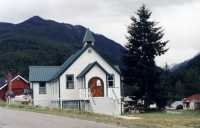 Church at Braelorne Mine Townsite, B.C.