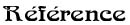 &eacute;f&eacute;rences