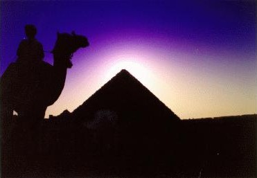 Pyramid by Night