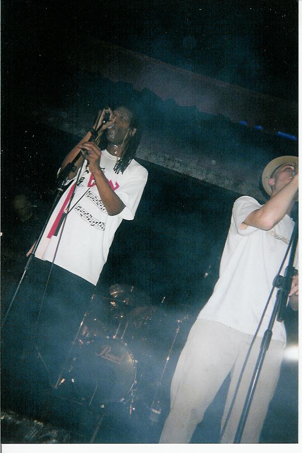 Rankin Roger and Rankin Jr at Punk Aid 2004