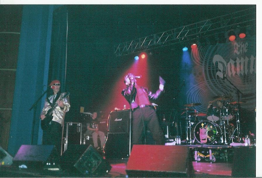 Flailing at its finest: Vanian + the Capt in Wolves