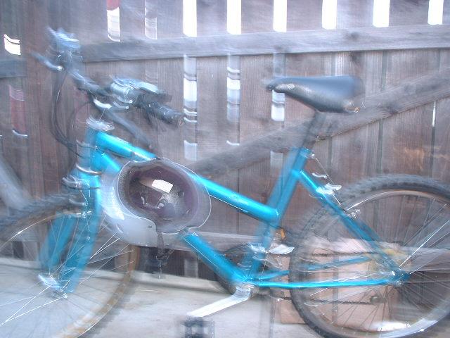 My bike. Isn't it just so pretty?! 