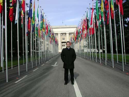 The UN Palace in Geneva