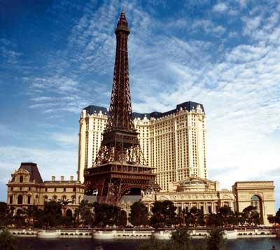 Paris with all of its monuments