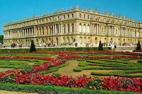 Versailles from the gardens