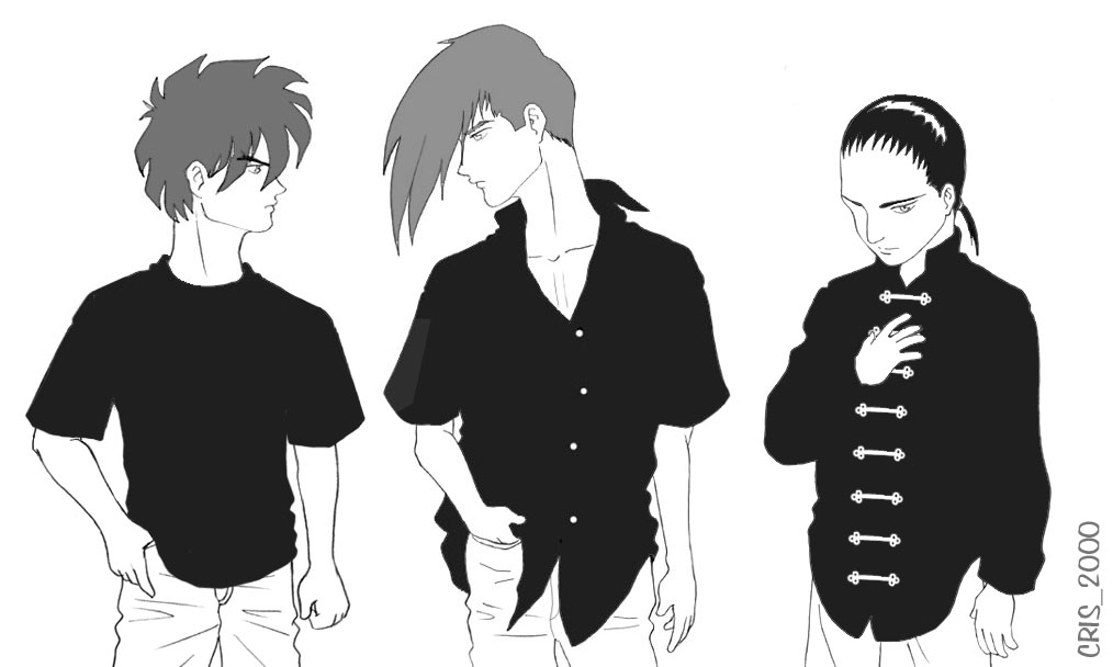 Heh, they look good and they know it. ^_~