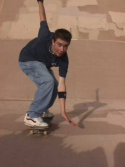 This is josh skating in the ditch.