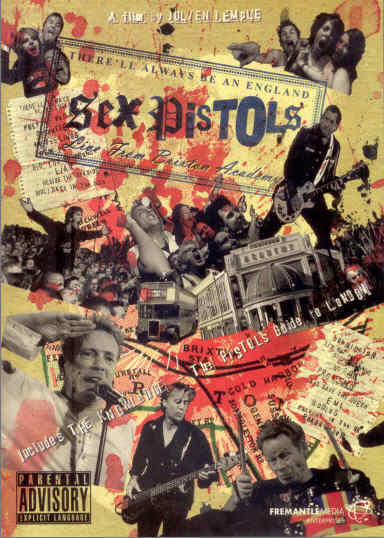 SEX PISTOLS 'There'll Always Be An England' DVD&nbsp; 