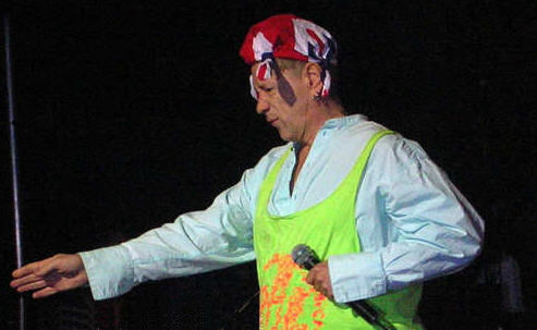 St John blesses the Brixton crowd (Courtesy of Kieran Clarke)