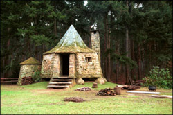 This is Hagrids hut, click here to get to his website.