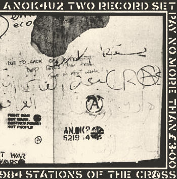 CRASS 'Stations Of The Crass' LP&nbsp; 1979 (DC Collection)
