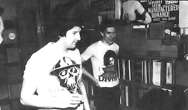 Fresh Records execs - Alex Howe (left) & Alan Hauser (Andrew Ellis) 