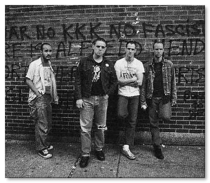 Early shot of MDC with their backs against the wall&nbsp; 