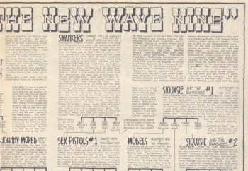 SWANKERS - SEX PISTOLS - SIOUXSIE & THE BANSHEES - THE MODELS