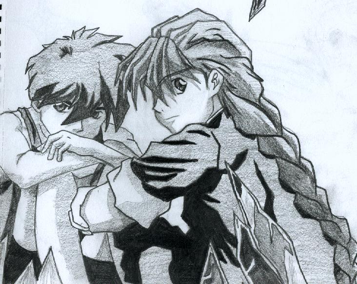 Heero and Duo: Gundam Wing