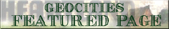 GeoCities Featured Page Logo