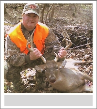 Terry Bridges with 7pt. buck