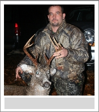 Chris Robbins with 10pt. buck