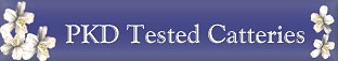 Link to PKD TESTED CATTERIES AND INFORMATION PAGE