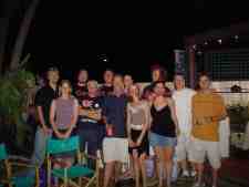 L to R, Jake, Kris, Junko, Steve, Smithy, Albs, Vicky, Em, Vick, Julia, Clarke, Judd