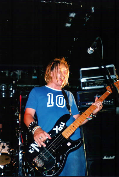Steve Yeomans looking totally cool...