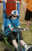 Testing the cart - hope we put it back together the right way!