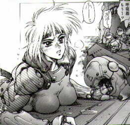 Deunan from the new Appleseed episodes