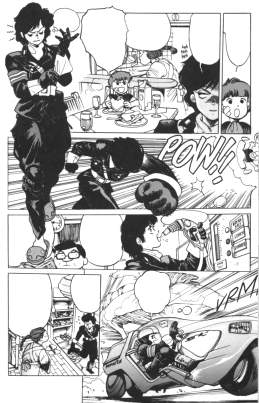 Leona's parents and brother