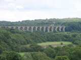 View of the Viaduct from the top of the Aqueduct