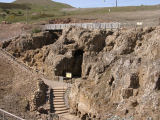 Path down to the mine entrance