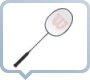 photo of badminton raquet