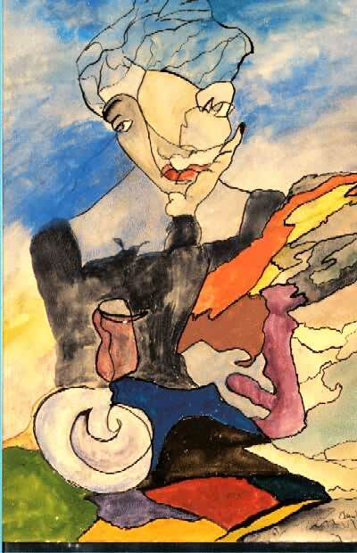 Self Portrait of EV