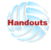 Palos Verdes Volleyball Club handouts
