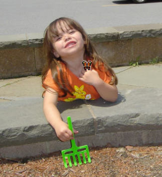Danielle at her school