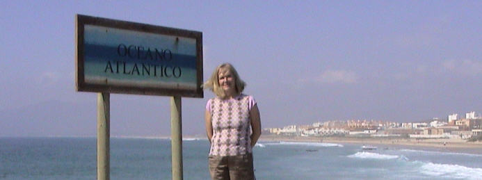 Tarifa, Spain: Atlantic on my right, Mediterranean on my left