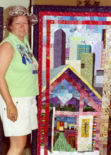 Early in 2006 our PWP sent over 150 1" quilt squares to Susan Barnes in Oregon.