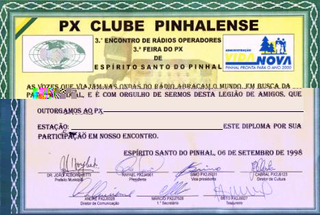 3� Enconro de R�dios Operadores de Esp�rito Santo do Pinhal