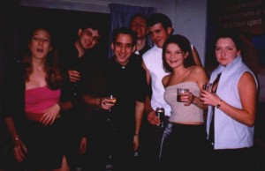 Heather, Alex, Justin, Me, Gaz, Sarah and Rose