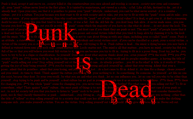 this is not a hidden message...