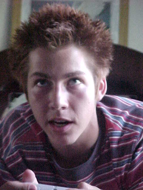 This is Chris really getting into an snes game.