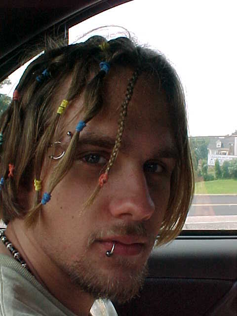 And this...is another pic of me. Somewhat emotionless at the time, and again, looking like a dog.