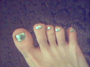 MY pretty toenails...