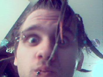Yes, that is finger nail polish in my hair. No it did not come out easily.