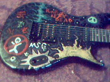 A PoS Series 10 guitar named Smoo.